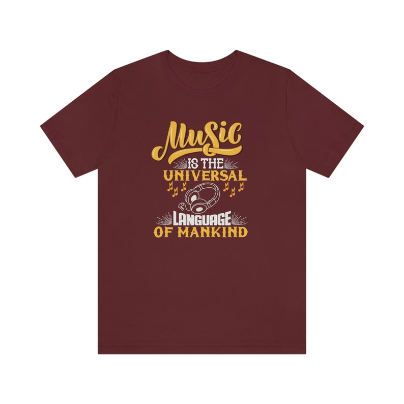 Music Is The Universal Language T-Shirt: Musician Gift Tee 画像 9
