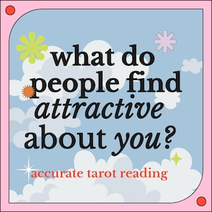o que as pessoas acham atraente em você? leitura de tarô. DESLIZE para ver as avaliações!