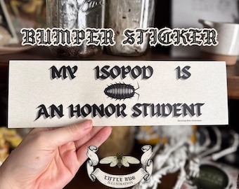 Isopod Ehrenschüler | Auto Aufkleber