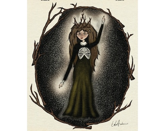 So Below: print, 8 x 10 inch