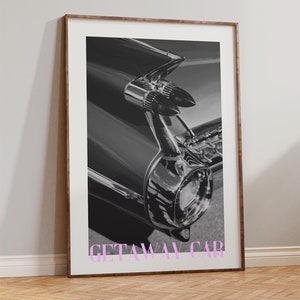 Taylor Getaway Car Poster, Reputation Wall Art, Lyric Poster, Swiftie Wall Decor, Swiftie Poster, Retro Vintage Print, Digital Wall Art