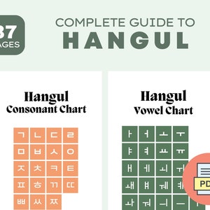 Complete Guide to Korean Alphabet | Korean language | Korean study | Korean learning | For Beginners | Korean Alphabet | Hangul | Worksheets
