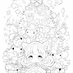 80 Christmas Themed Coloring Book: Spread Joy and Creativity With