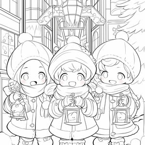 80 Christmas Themed Coloring Book: Spread Joy and Creativity With