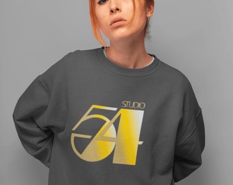 Studio 54 Famous Nightclub Sweatshirt, Vintage Disco Sweatshirt,  Studio 54 Lovers Shirt, Nightclub Tee, Gift for Music Lovers