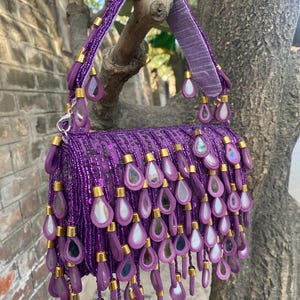 Indische handgemachte Multi Flap Tasche, Spiegel Arbeit Boho Schulter Geldbörse, handgemachte Spiegel Arbeit Multi Flap Tasche, Boho gestickte Crossbody Handtasche Tasche