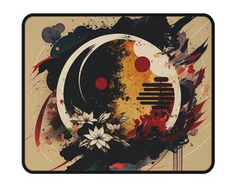 Japanese Style Artwork Mouse Pad