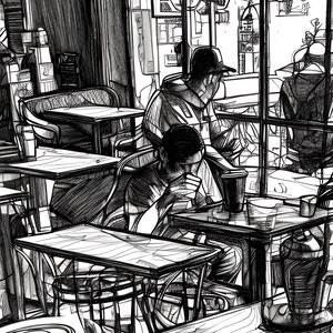 Coffee house atmosphere