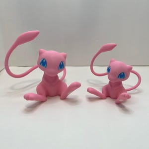 Leuke 3D-geprinte Pokémon-figuur van Mew