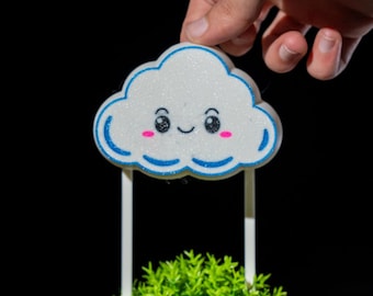 Abreuvoir pour plantes, nuage de pluie, impression 3D mignonne et utile pour les jardiniers et les plantes