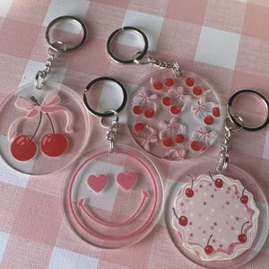 Cute Acrylic Keychain