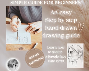 Comment dessiner un visage guide étape par étape facile dessin visage débutants guide de dessin tutoriel de dessin de visage féminin étapes faciles dessin guide de l'artiste