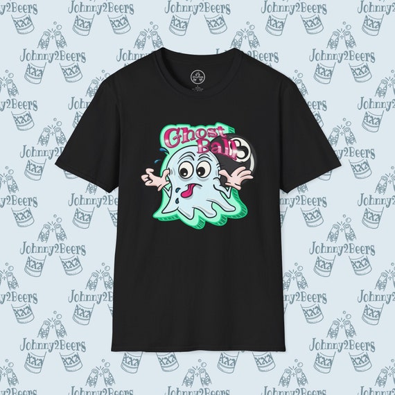 Ghost Ball Shenanigans: Playful Billiards Prankster T-Shirt!