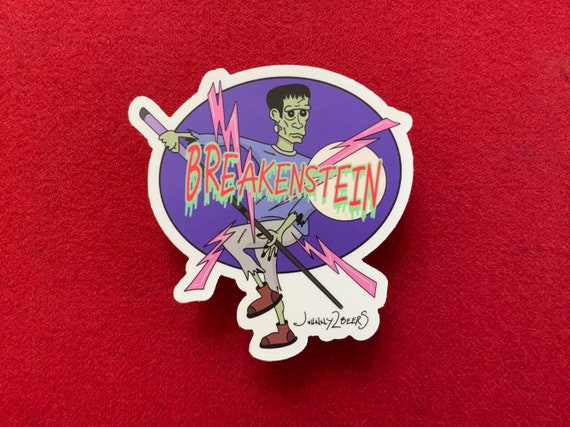 Breakenstein: Electrifying Billiards Monster Break Sticker