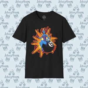 Blue Devil Biljard: Åtta Ball Delight T-shirt