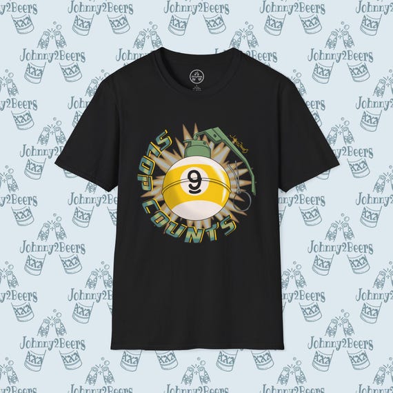 Slop Counts Pool T-Shirt - Billiards Pool Grenade