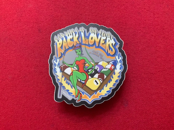 Rack Lovers She-Devil Pool Sticker