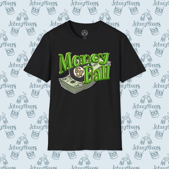 Money Ball Madness Billiards Tee: Stackin' Bills, Sinking Thrills!