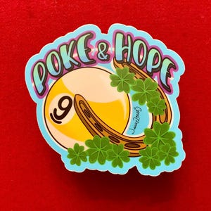 Adesivo da biliardo Poke & Hope - Crea la tua fortuna da biliardo