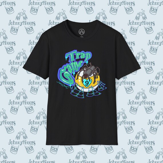 Trap Game Wisdom Pool T-shirt: Heart Nine Ball and Tarantula Tactics!