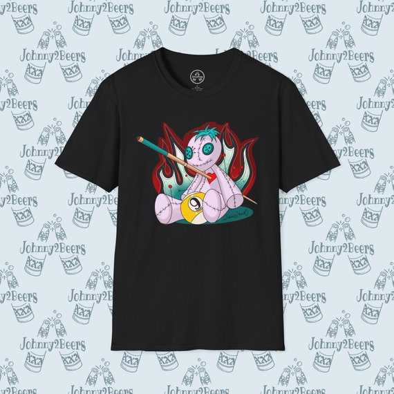 Nine-Ball Voodoo: Mystical Wins & Playful Magic T-Shirt!