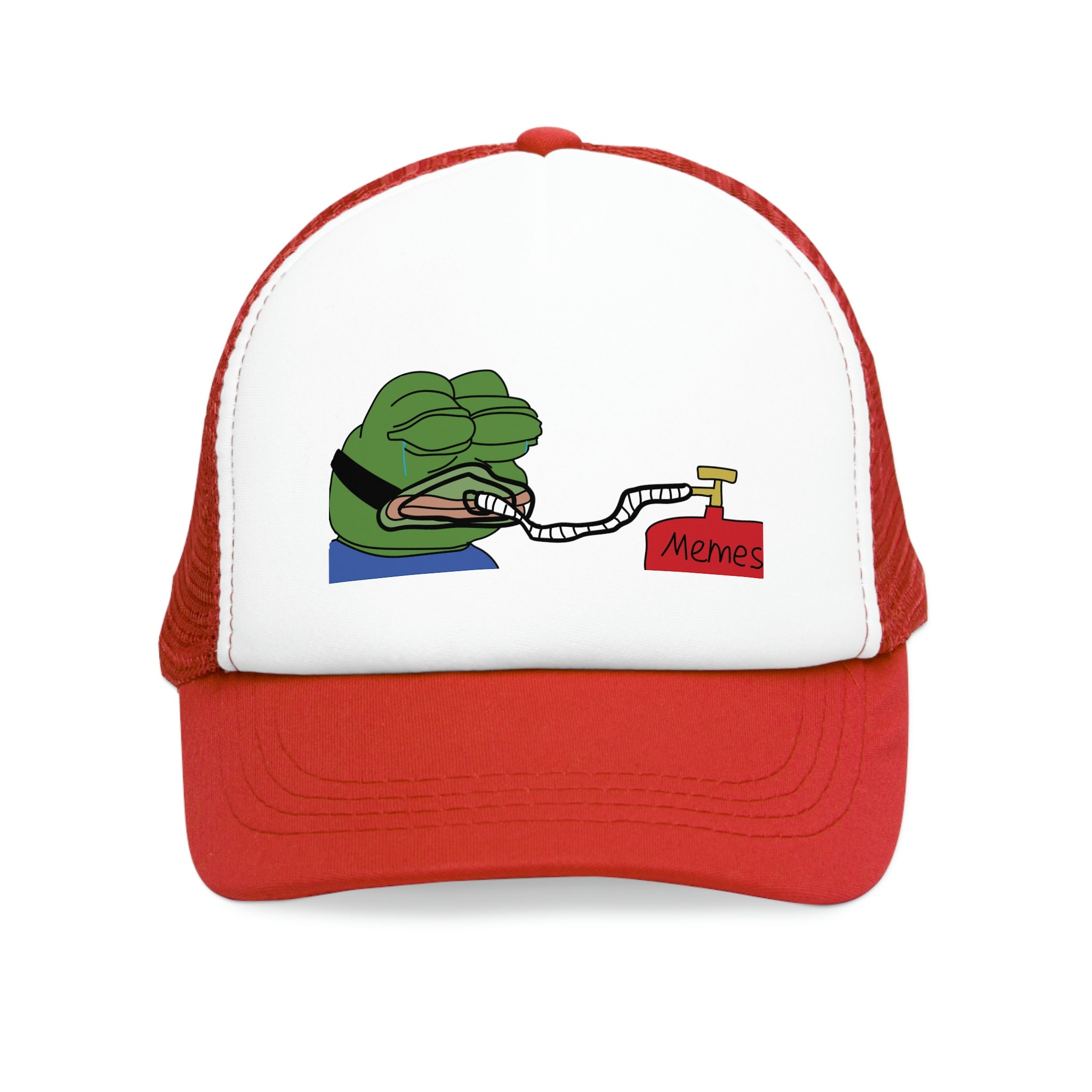 Make Memecoins Great Again Hat Embroidered Snapback Flat Bill 