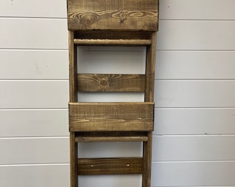 Vertical shoe racks - Jacobean