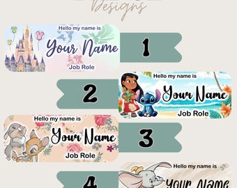 Inspired Personalised name badge. Nursing, Doctor, Student, Teacher, Healthcare, Midwife, Dentist, Health Visitor, Paramedic