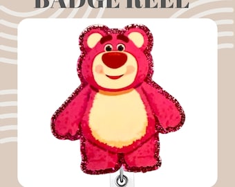 Nursing Medical Bear Name Badge Reel: Essential accessory for Nurses, Vets, Paramedics, Students.
