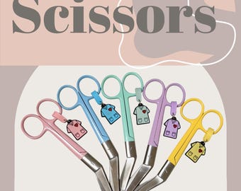Nurse Medical Scissors: Essential accessory for Nurses, Vets, Paramedics, Students. Cutting of Bandages and Dressings nursing trauma