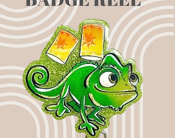 Nursing Medical Green Lizard Badge Reel: Essential accessory for Nurses, Vets, Paramedics, Students, Doctors, Teachers, Pharmacy