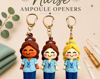 Nursing IV Medication Ampoule Opener: Essential accessory for Nurses, Vets, Paramedics, Students.