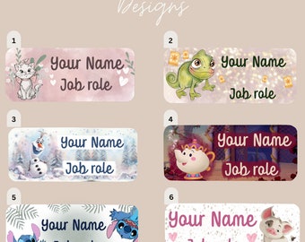 Disney Inspired Sidekicks Personalised Nursing Name Badge