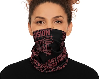 Just One More Revision neck gaiter | Designer Architecture Drafting Print
