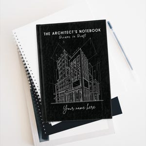 Architect's Journal: Dreams in Draft - Notebook voor schetsen en plannen