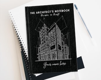 Arkitektens journal: Drömmar i utkast - Skiss- och planeringsanteckningsbok
