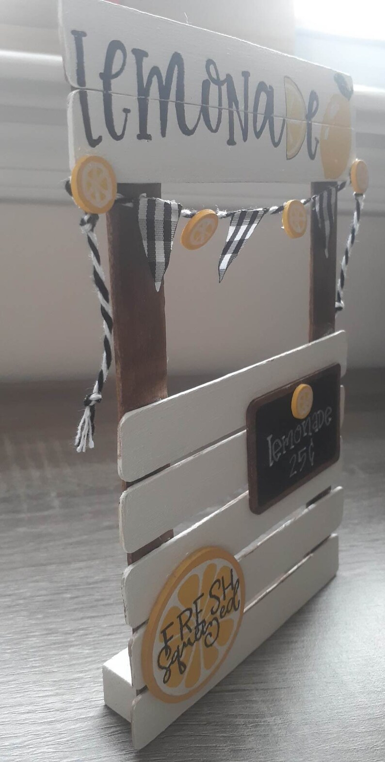 Fresh Squeezed Lemonade Stand Decor Etsy