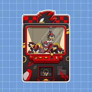 Adesivo decalcomania Shadow the Hedgehog