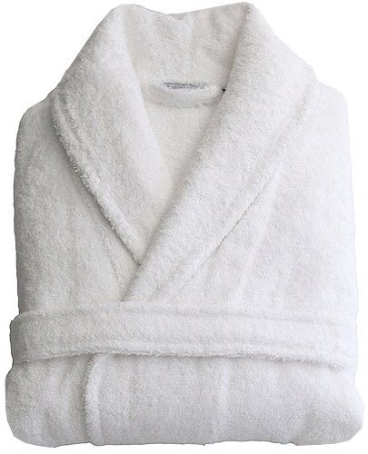 White terry 2025 towelling dressing gown