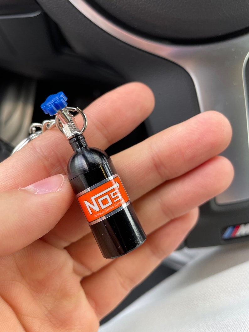 Mini Nitro Keychain / Mini Nitrous Bottle / Car Keychain /car Etsy