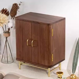 Large Unique Jewelry Box, Solid Wood Jewelry Case, Functional Earring Ring Necklace Storage Organizer, Vintage Jewellery Case with Drawers