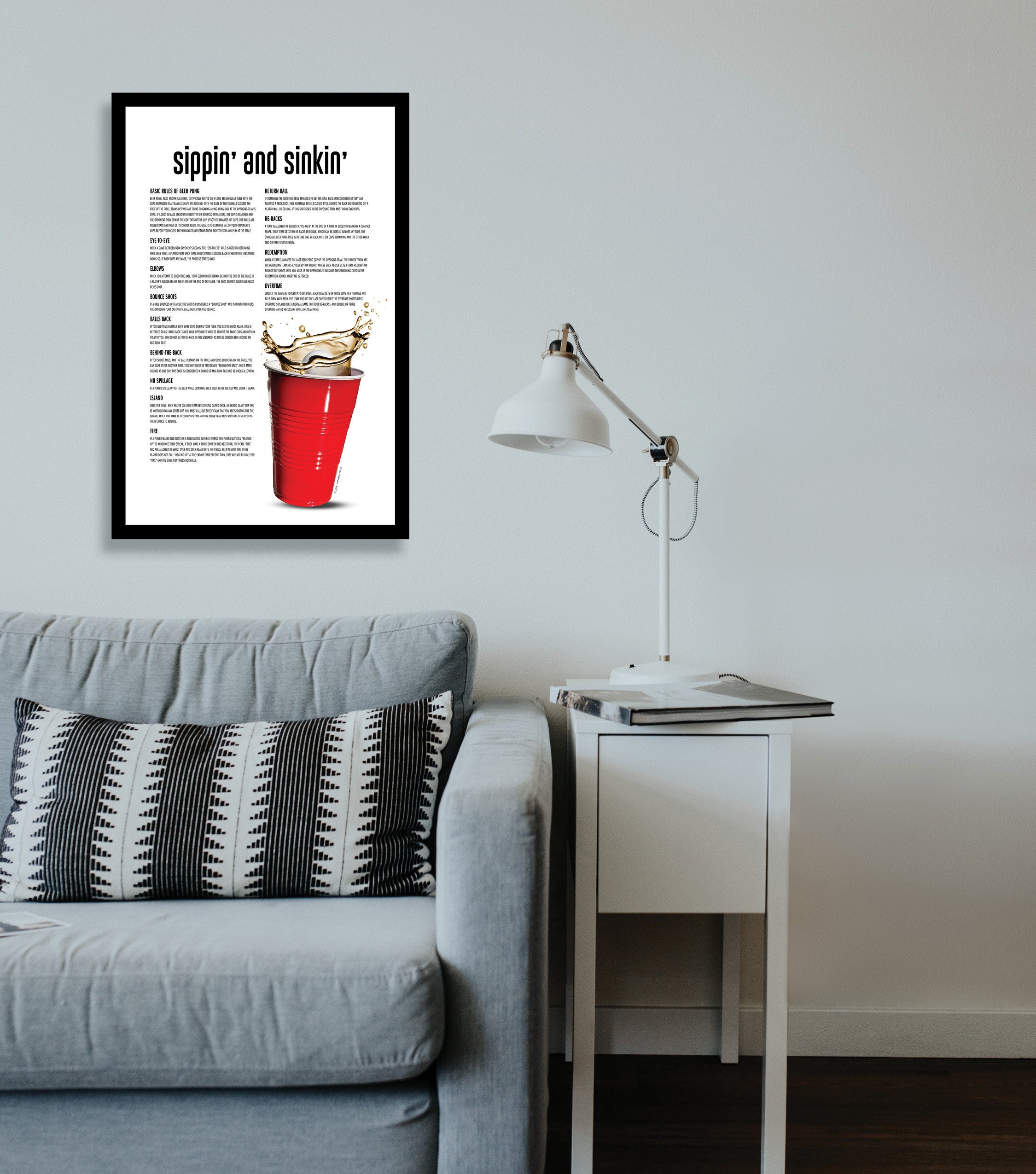 Beer Pong Game Printable Beer Pong Rules of Beer Pong Beer Digital Beer Pong Game Printable Beer Pong Rules of Beer Pong Beer Digital