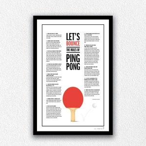 Ping-Pong Table Canvas domestic size Monogram Canvas - Sport and