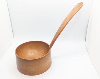 Vintage Royal Sealy Japan Wood Ladle MCM Dippers Grain Handled Mid Century Modern Kitchen accessories Japanese Antique Gift Housewarming