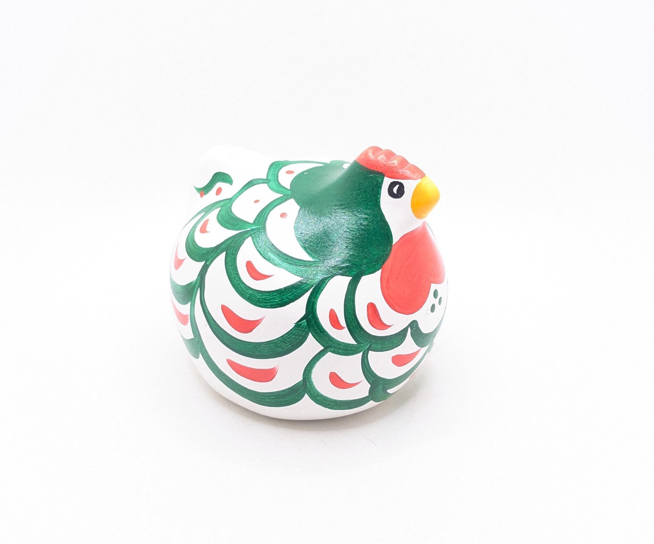 Vintage Happy Hens New Zealand Chicken Handmade Figurine