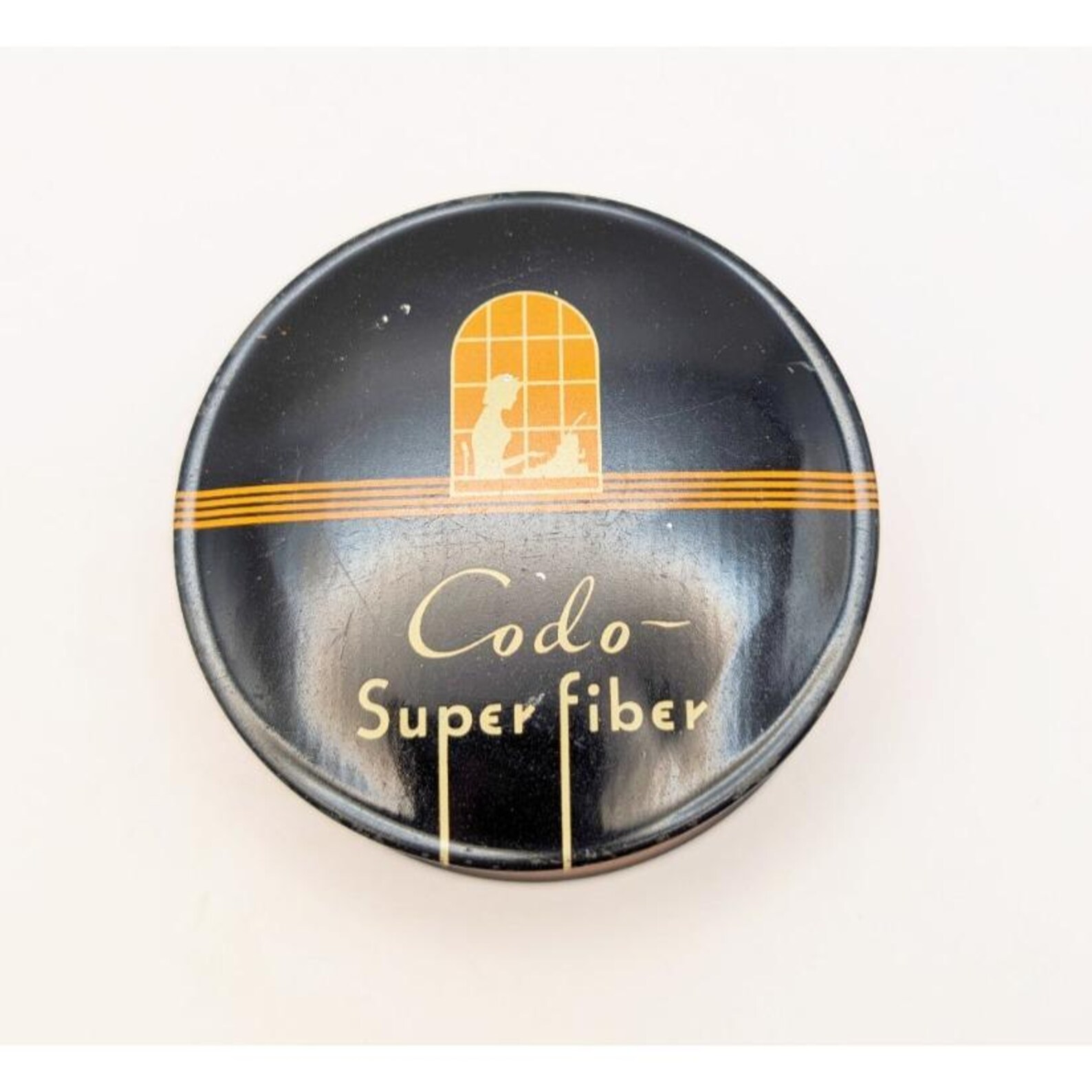 Vintage C1950 Codo Super Fiber Mid Century Modern Typewriter Ribbon Tin ...