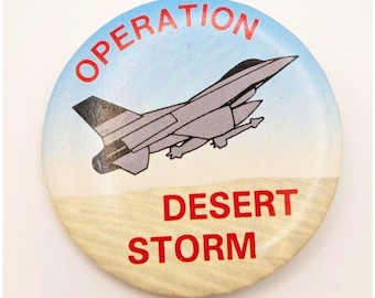 ピンバッジ OPERATION DESERT SHIELD JACKET PIN