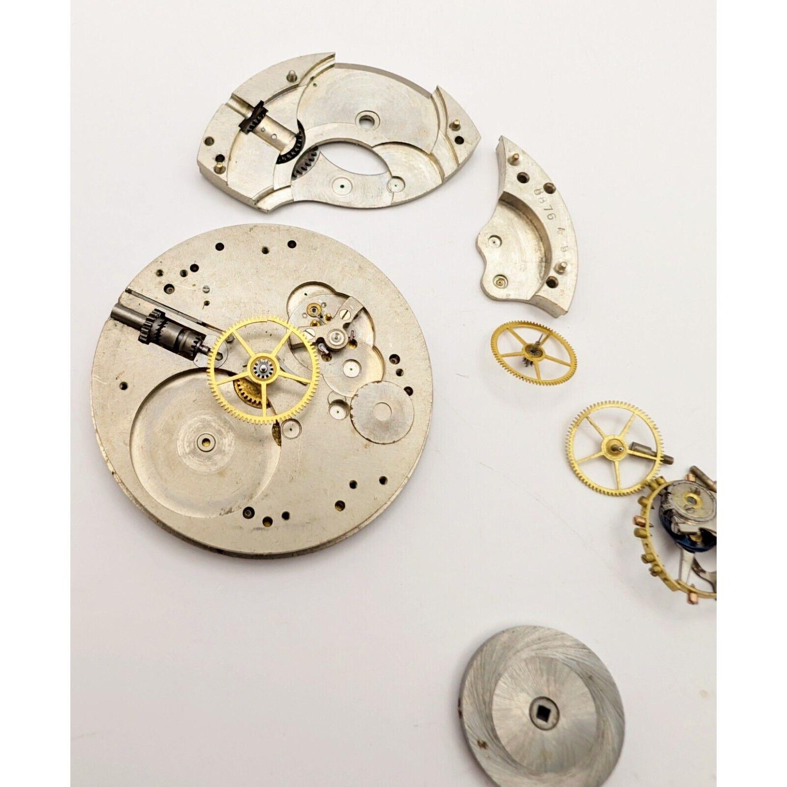 Mouvement Vintage De Montre-bracelet Mécanique Waltham 887, Parfait Pour Réparation Ou Pièces Détachées