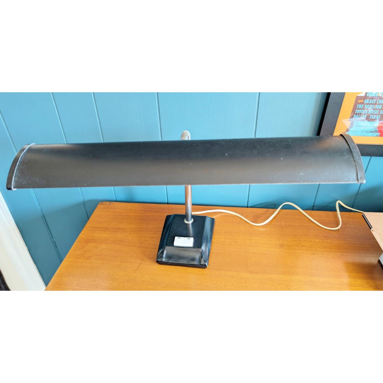 Vintage Retro Hamilton Industries Model 401 Fluorescent Black Desk