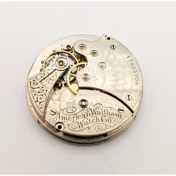 Antique ca. 1909 Waltham Pocket Watch PARTS/REPAIR Gr… Gem